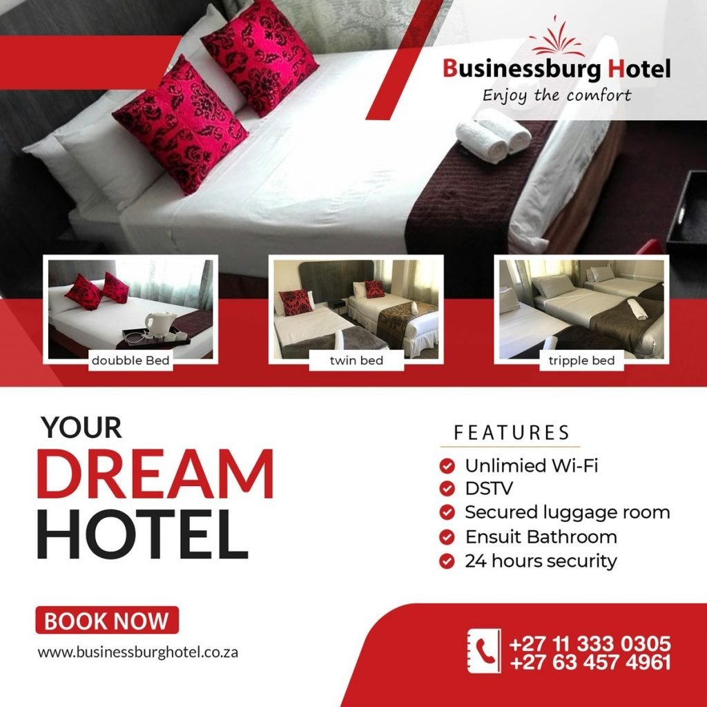 Businessburg Hotel Johannesburg South Africa - Highly Affordabe